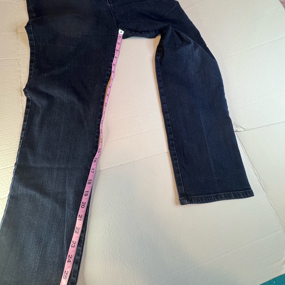 Gloria Vanderbilt Amanda Petite Bootcut Jeans Dark Wash 16P - Picture 5 of 10